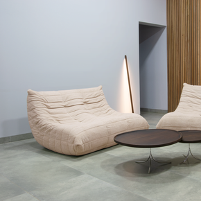 06 sofa modular davi espuma completa e tecido 2 lugares
