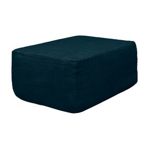 01 apoio para pes chaise rute em boucle azul escuro